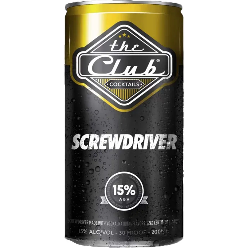 The Club Screwdriver RTD Cocktail view 1