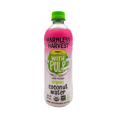 Harmless Harvest Coconut Water with Pulp 16 oz