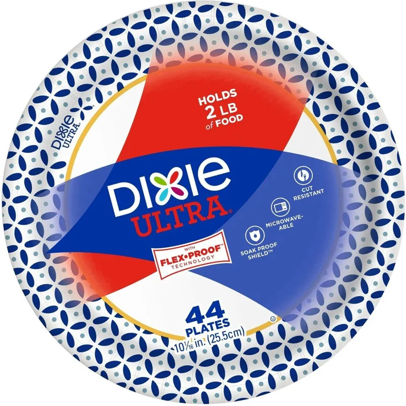 Dixie Paper Plate view 1