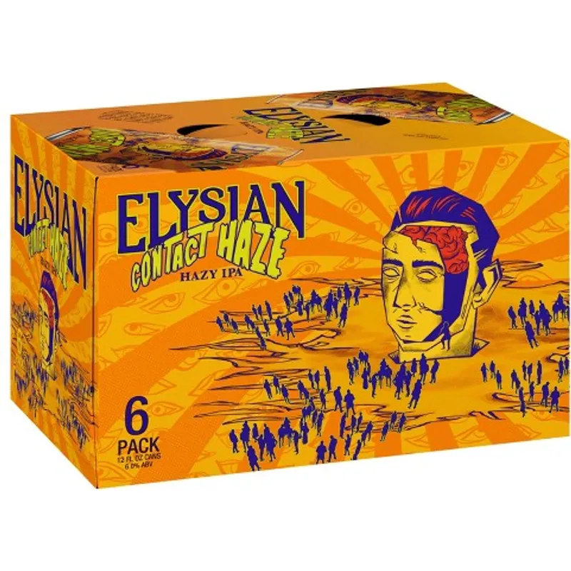 Elysian Brewing Contact Haze IPA view 1