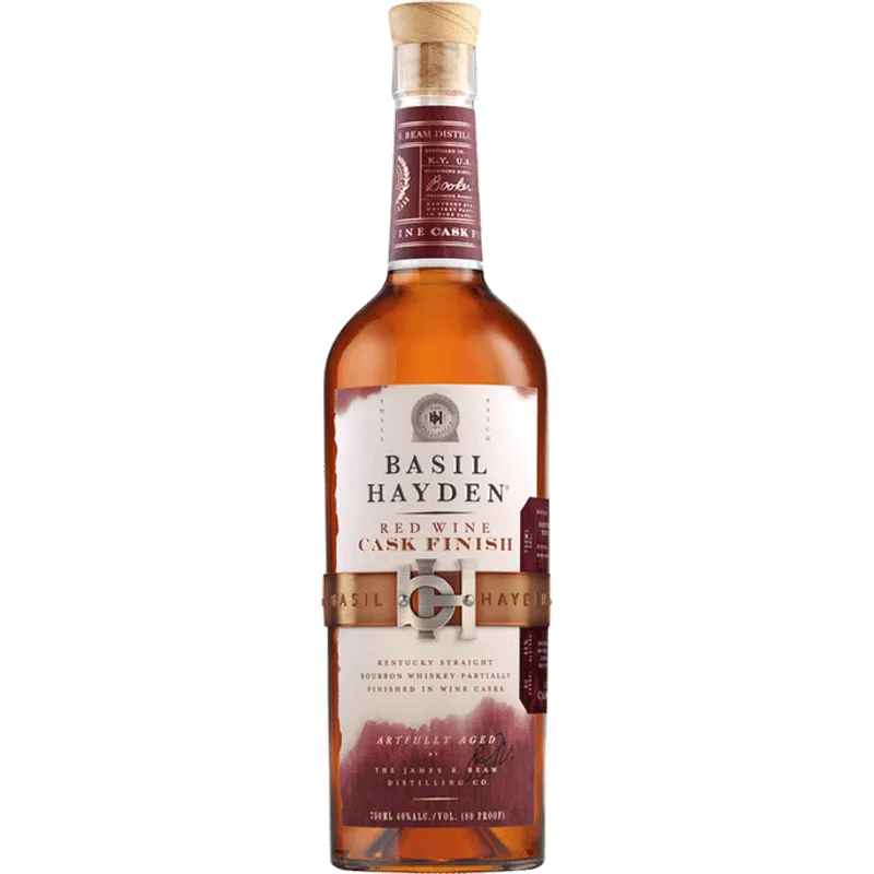 Basil Hayden Red Wine Cask Finish Kentucky Straight Bourbon Whiskey view 1