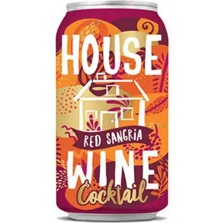 House Wine Sangria Red Wine Blend Aluminium Can