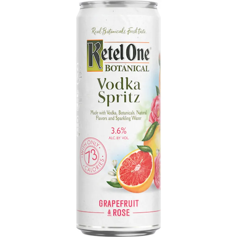 Ketel One Botanical Vodka Spritz Grapefruit & Rose view 1