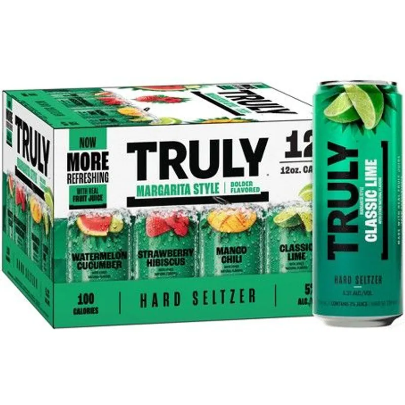 Truly Margarita Style Variety Hard Seltzer view 1