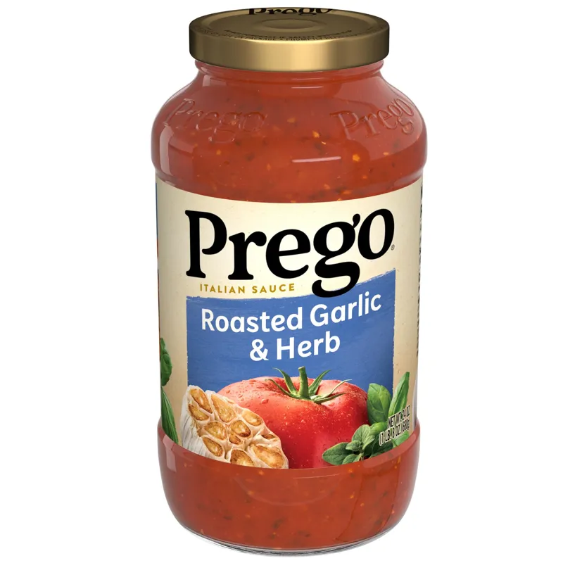 Prego Roasted Garlic & Herb Pasta Sauce view 1