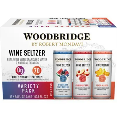 Woodbridge Wine Seltzer Variety Pack 8.4oz 12 Pack