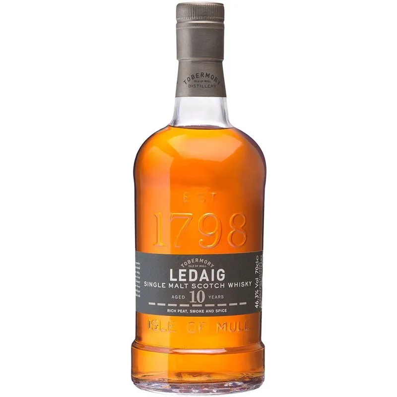 Ledaig 10 Year Single Malt Scotch Whisky view 1
