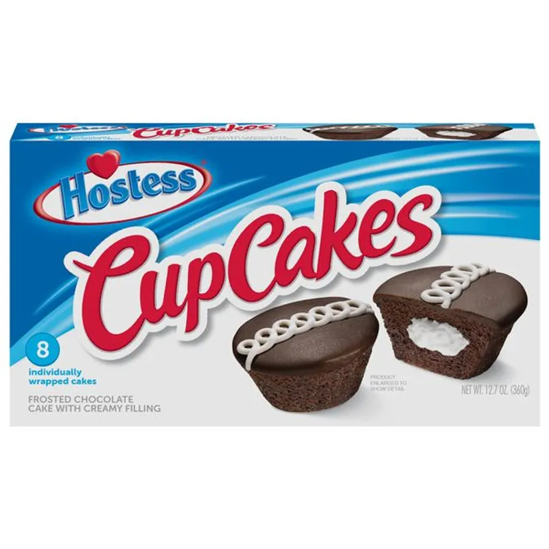 Hostess Chocolate CupCakes Box view 1