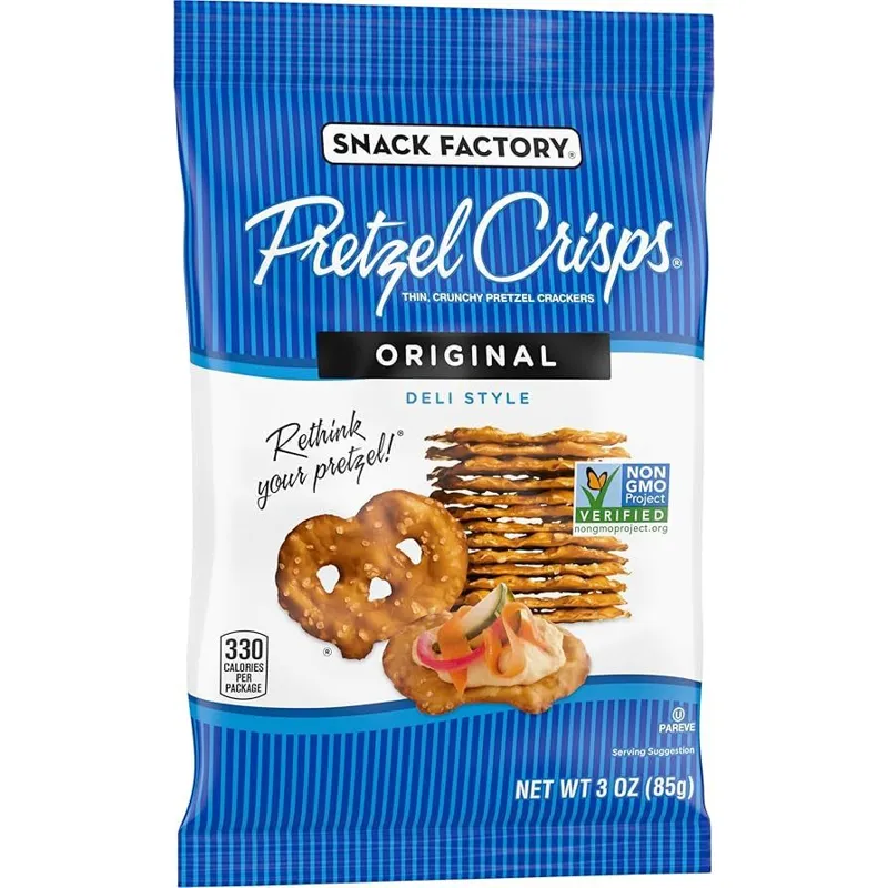 Snack Factory Original Pretzel Crisps view 1