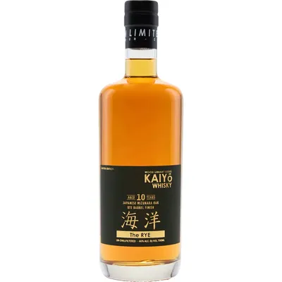 Kaiyo Whisky The Rye 10 Year Japanese Whisky 700ml