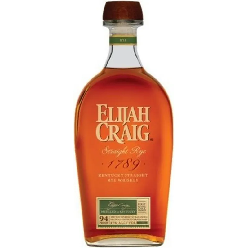Elijah Craig Rye Whiskey view 1