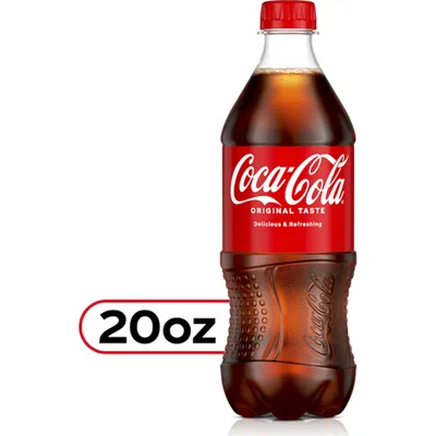 Coke Soda 20oz Bottle