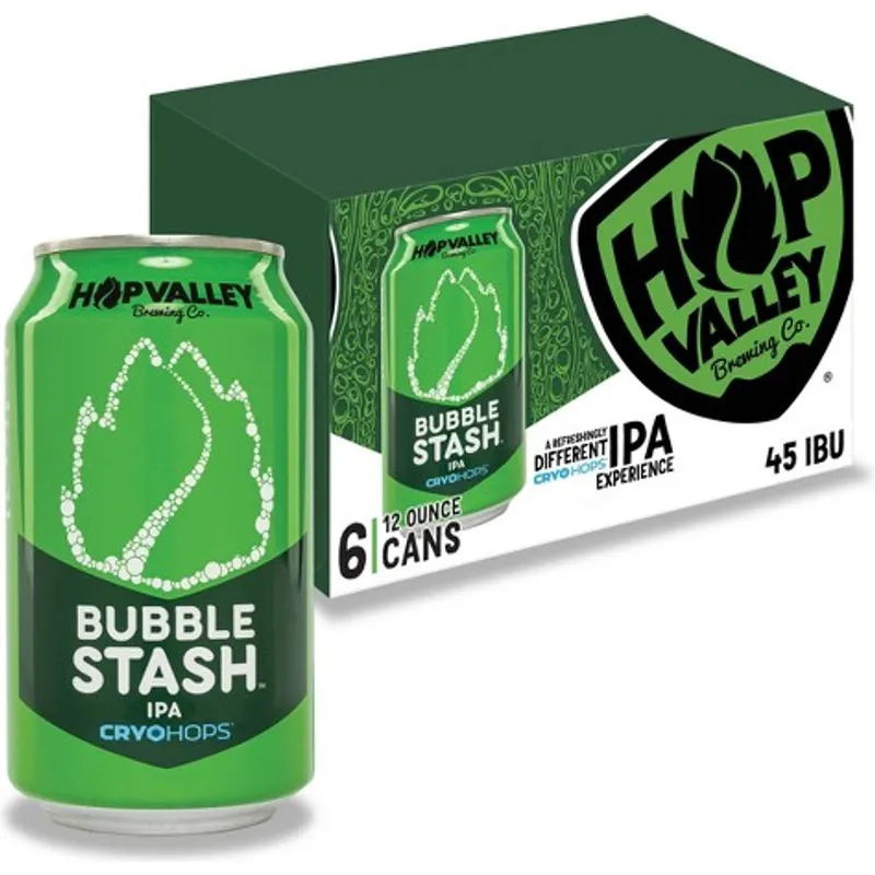 Hop Valley Bubble Stash IPA Craft Beer view 1