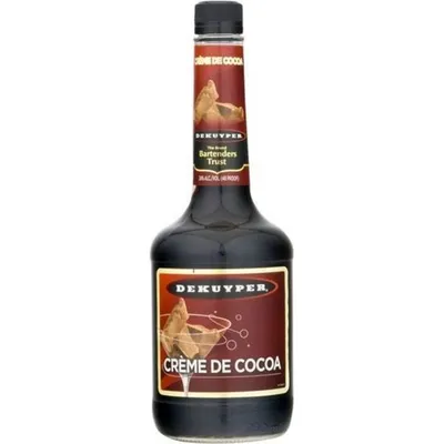 DeKuyper Creme de Cacao Brown Liqueur 1L