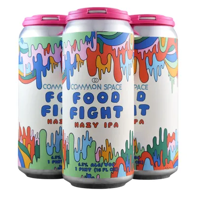 Common Space Food Fight Hazy IPA 16oz Can 6.5% ABV