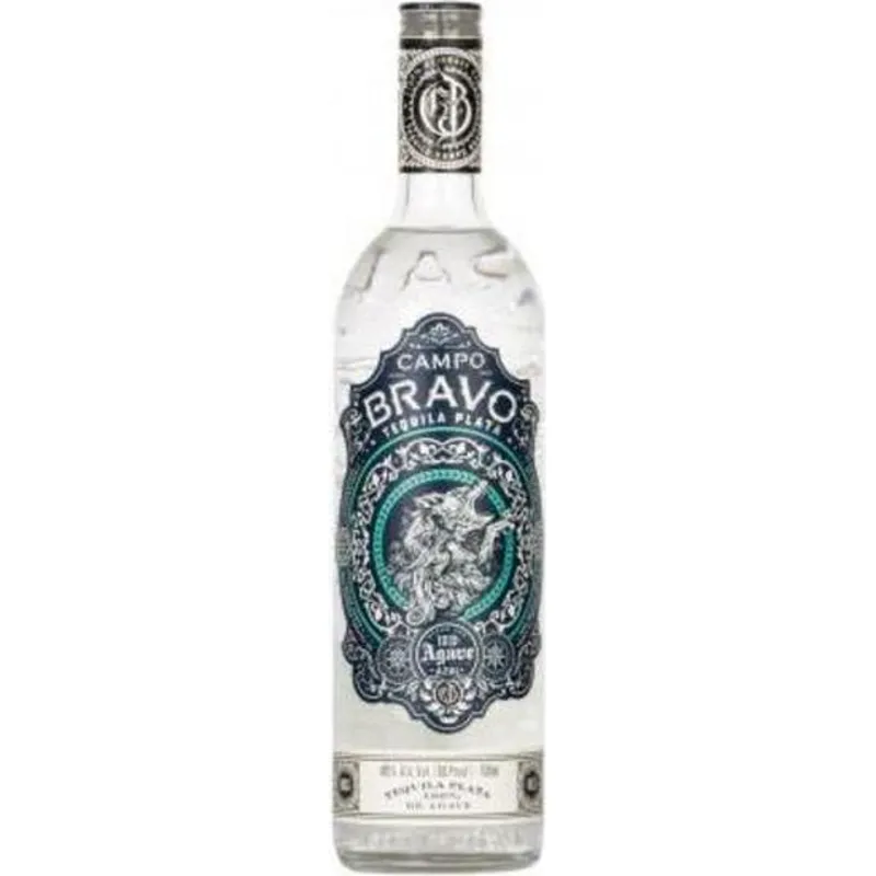 Campo Bravo Tequila Plata view 1