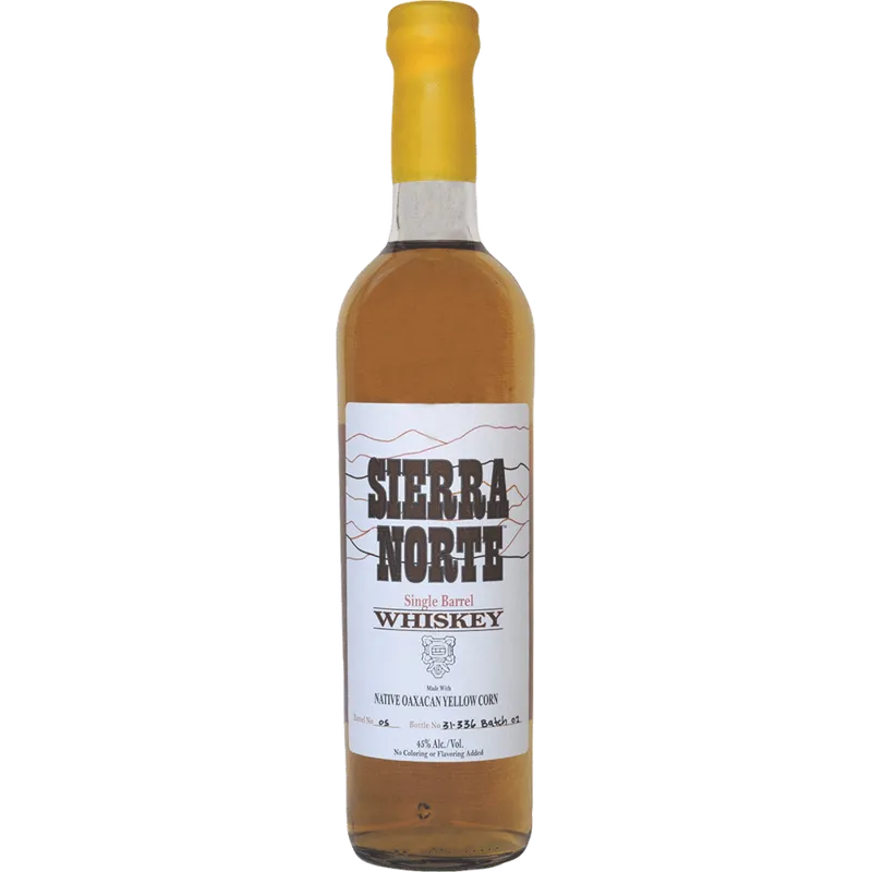 Sierra Norte Yellow Corn Single Barrel Whiskey view 1