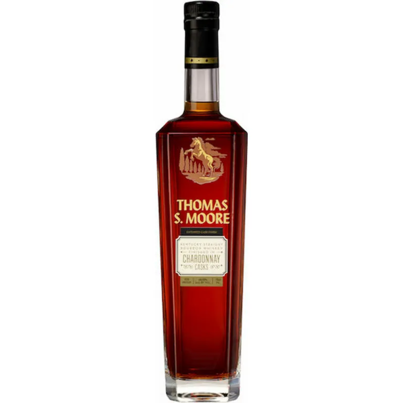 Thomas S. Moore Kentucky Straight Bourbon Whiskey Finished In Chardonnay Casks view 1