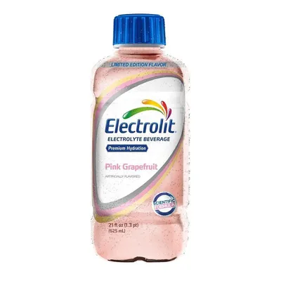 Electrolit Pink Grapefruit 21 oz Bottle