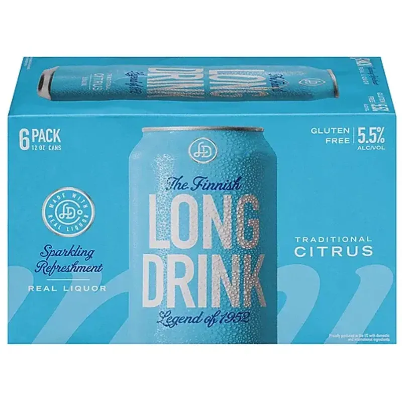 The Finnish Long Drink Traditional Citrus view 1