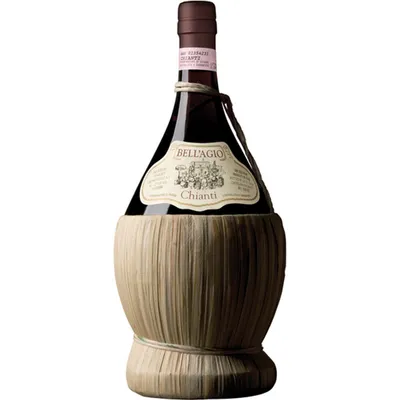 Bell'Agio Chianti Straw Basket Sangiovese Blend 750mL