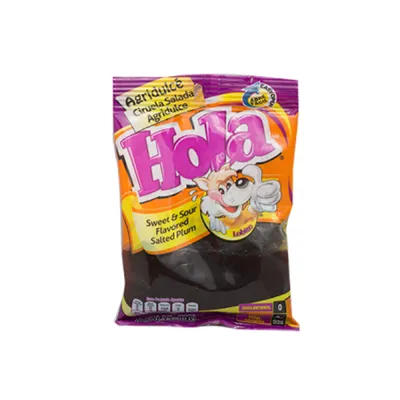 HOLA Sweet & Sour Salted Plums 3.5 oz Bag