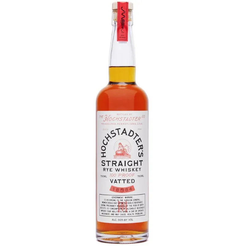 Hochstadter's Vatted Straight Rye Whiskey view 1