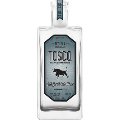 Tosco Tequila Añejo Cristalino 750ml Bottle