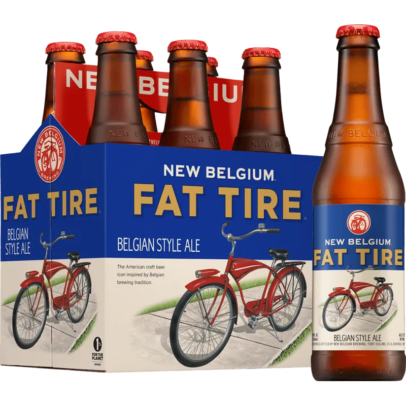 New Belgium Fat Tire Amber Ale view 1