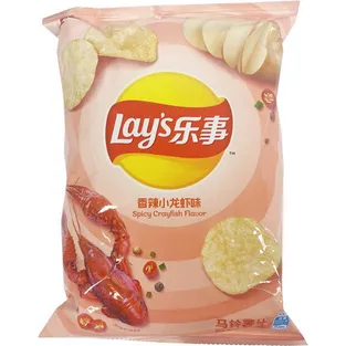 Lays Spicy Crayfish Potato Chips