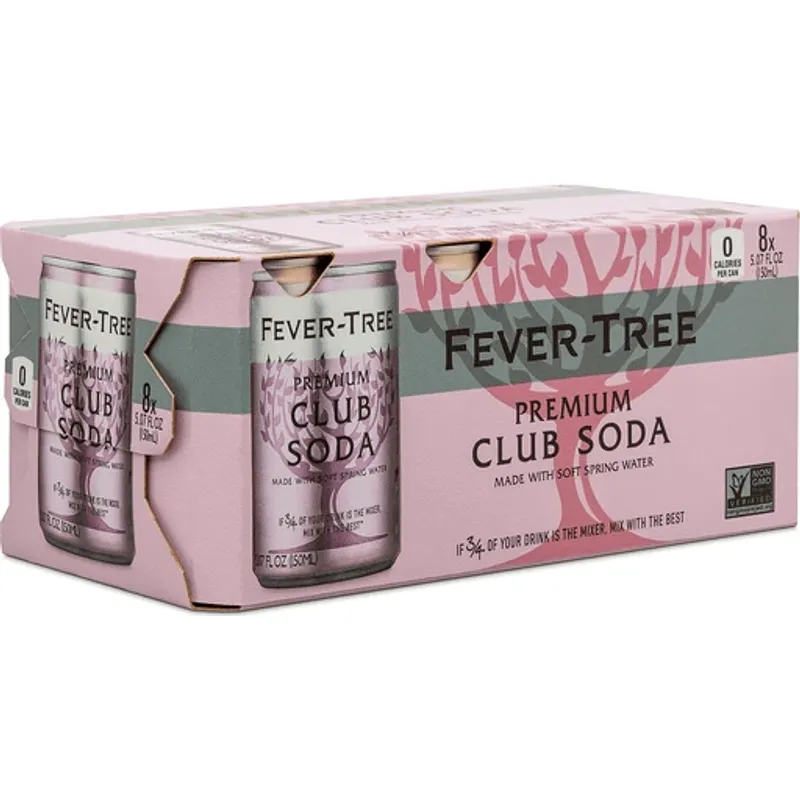 Fever Tree Premium Club Soda view 1