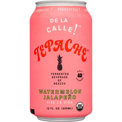 De La Calle! Tepache Watermelon Jalapeno 12oz