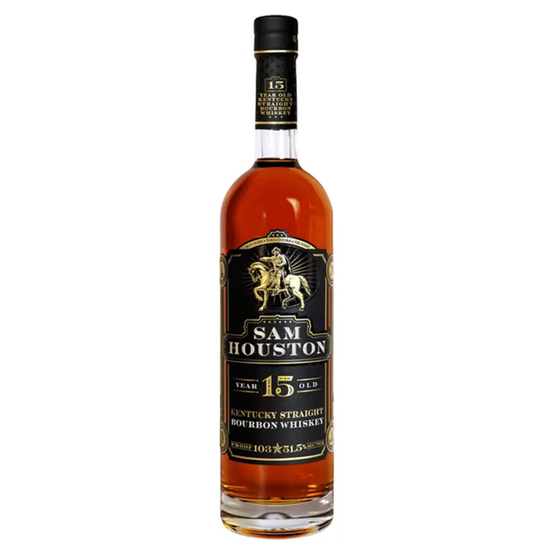 Sam Houston 15 Year Kentucky Straight Bourbon Whiskey view 1
