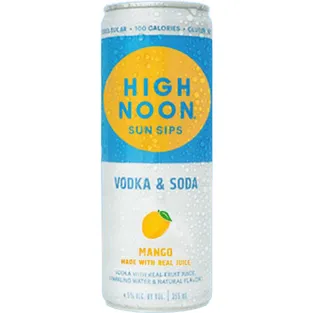 High Noon Mango Vodka & Soda