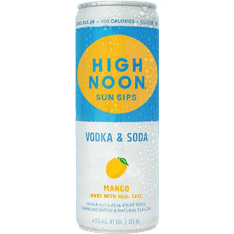High Noon Mango Vodka & Soda view 1