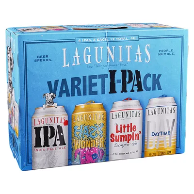Lagunitas Variety IPA Pack 12 Pack 12 oz Cans