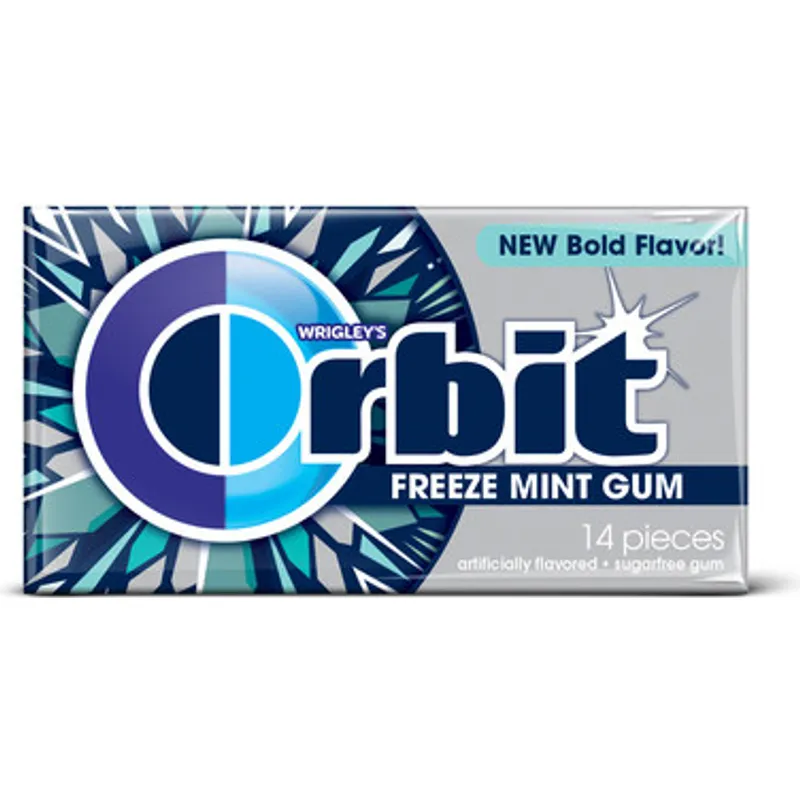 Orbit Freeze Mint Gum view 1