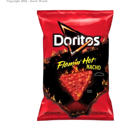 Doritos Flamin' Hot Nacho Cheese Tortilla Chips 9.75oz