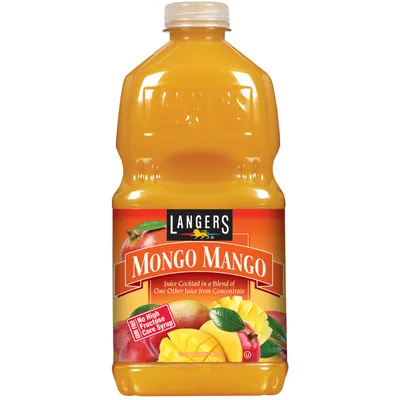 Langers Mongo Mango Juice 64 oz