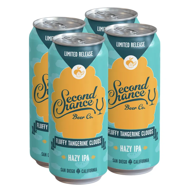 Second Chance Fluffy Tangerine Clouds Hazy IPA view 1