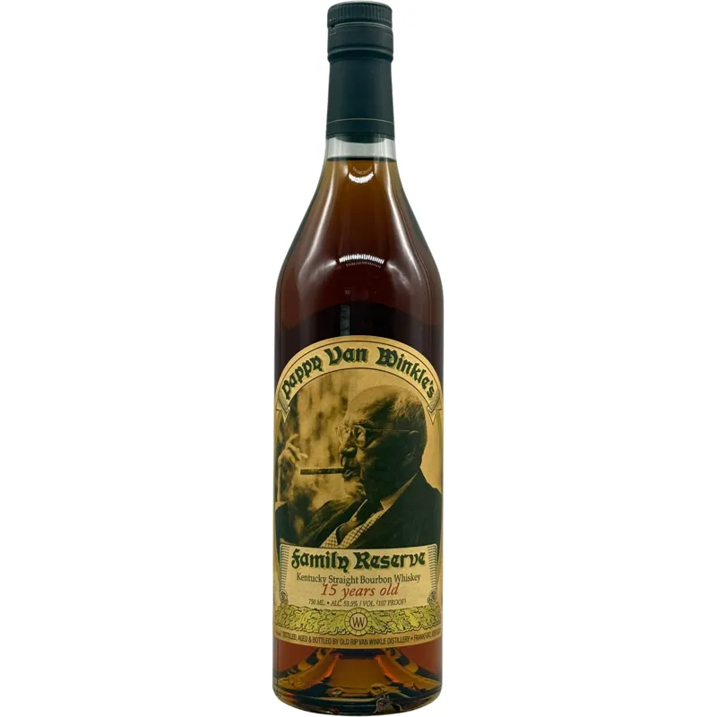 Pappy Van Winkle's Family Reserve 15 Year Kentucky Straight Bourbon Whiskey view 1