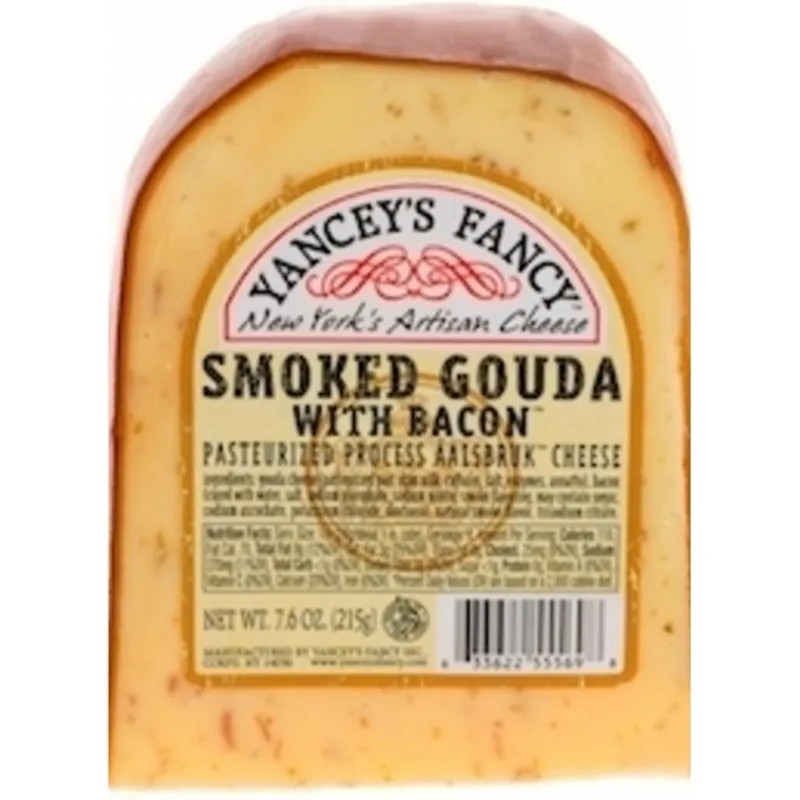 Yancey's Fancy Smoked Gouda With Bacon view 1