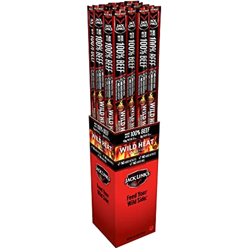 Jack Links Wild Heat Pegged Beef Stick view 1