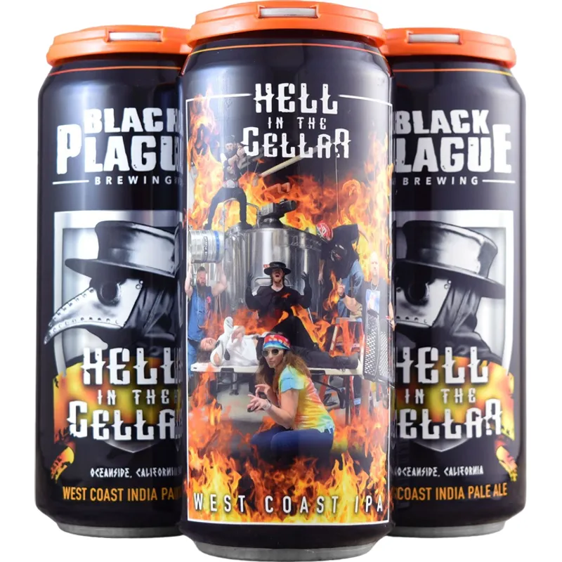 Black Plague Brewing Hell In The Cellar West Coast IPA view 1