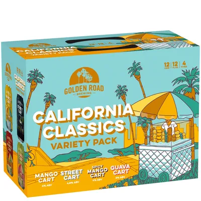 Golden Road Brewing California Classics Variety Pack 12pk 12oz Cans