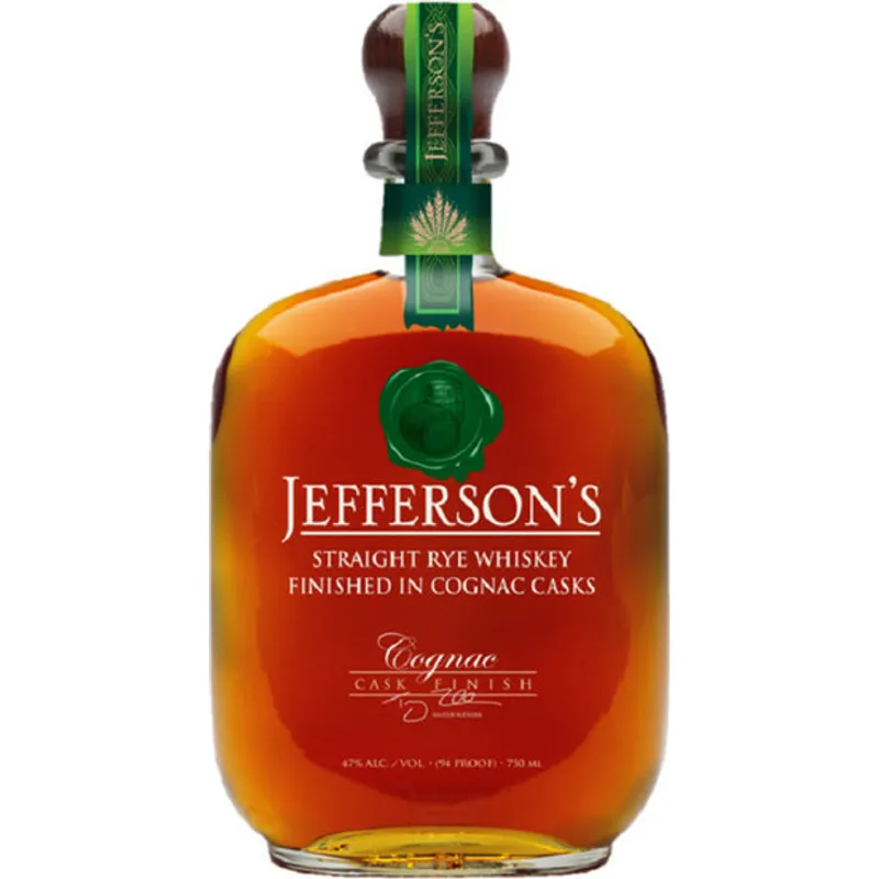 Jeffersons Straight Rye Whiskey Finished In Cognac Casks view 1