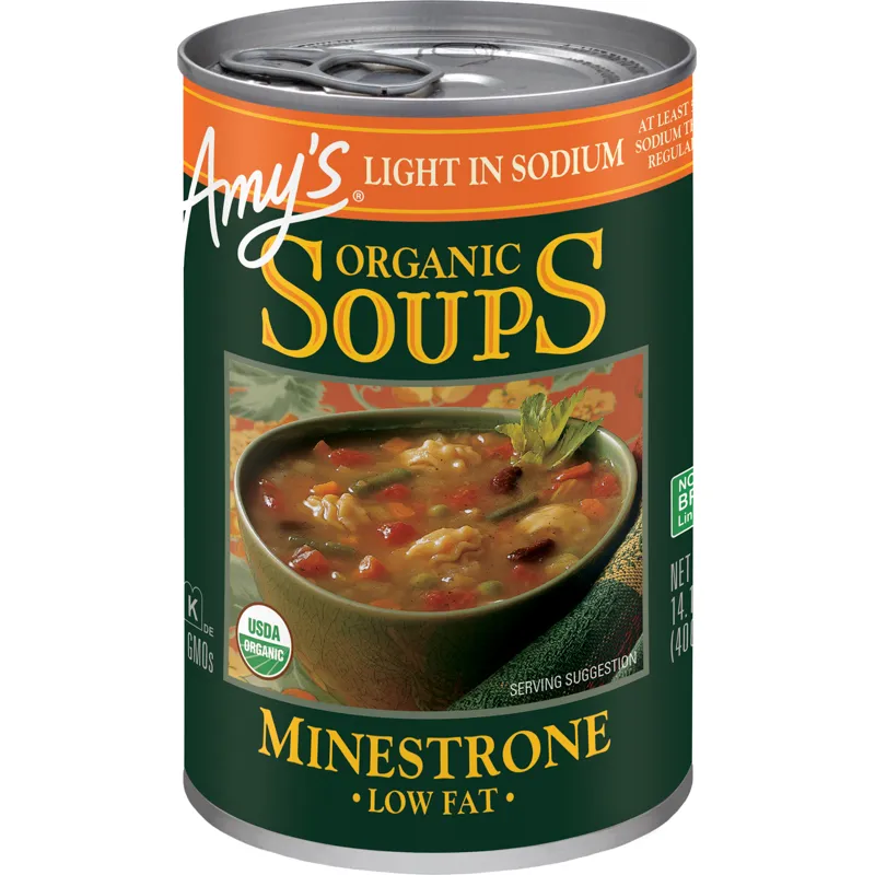 Amys Organic Minestrone Soup view 1