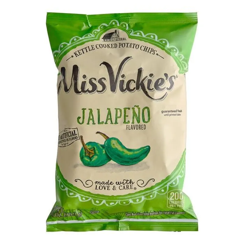 Miss Vickie's Jalapeno Kettle Cooked Potato Chips view 1