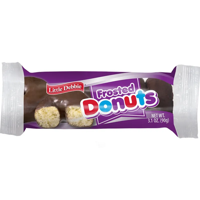 Little Debbie Mini Frosted Chocolate Donuts view 1