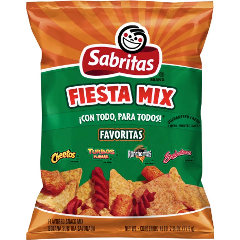 Sabritas Snack Mix Cheetos, Turbos Flamas, Rancheritos, Sabritones view 1